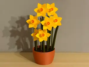 Daffodil Flower - Modular