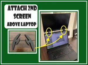 2nd Screen for Laptop - Top Supports