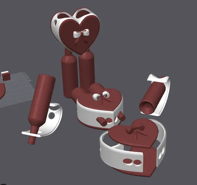 Portabottiglie e Modulare di San Valentino e non — Фото 2 из 6