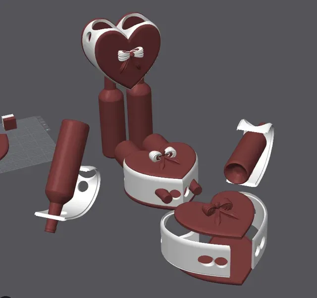 Portabottiglie e Modulare di San Valentino e non — Фото 6 из 6