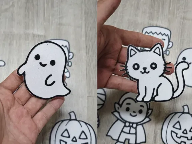 Kit para colorear de adornos de halloween — Фото 3 из 4