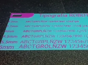 TEST TEXTO DE LLAVEROS TIPOGRAFIA ROBOTO