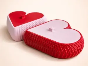 Stackable Heart Storage Box