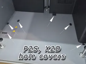 P2S / X2D bottom hole covers