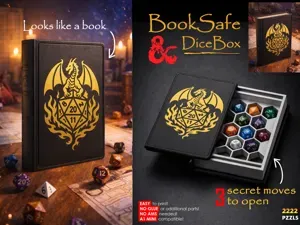 BookSafe (DnD DiceBox) - 3 secret steps to open