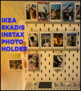 Ikea Skadis - Instax Photo Holder
