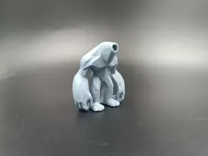 Low Poly Golem V2 – Living Construct Miniature