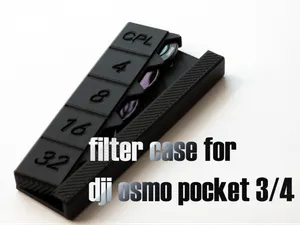 slim filter case for dji osmo pocket 3/4