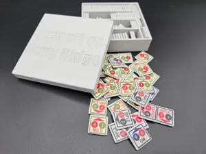 Assault on Vimy Ridge wargame counter bases / box