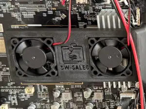 Snapmaker U1 Fan Mount Rockchip & Driver Cooling