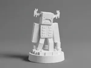 Minecraft Warden Mob Figurine