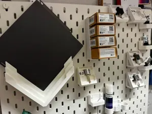 Build plade holder, A1 mini, for IKEA "skådis"
