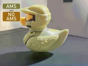 Rubber Duck Master Chief | AMS & No AMS