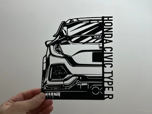 Honda civic Type R - decorazione da parete
