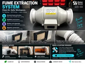 Fume Extraction System – Modular Magnetic Exhaust