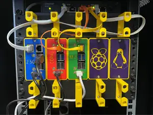 2HE 10 inch rack modulsystem for pineboards.io Hat