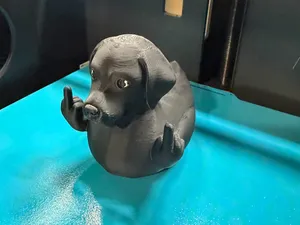 Flipping Puppy - Middle Finger Dog