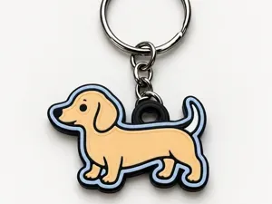 Dachshund keychain