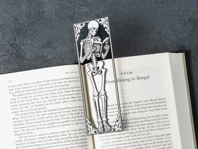 Skeleton Cutout Bookmarks — Фото 5 из 5