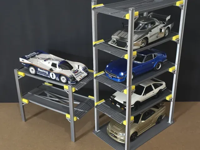 1/24 Stackable Model Car Lift Display