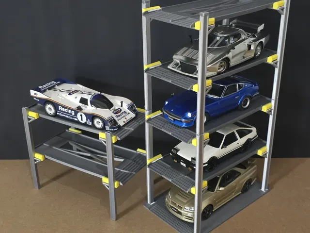 1/24 Stackable Model Car Lift Display — Фото 6 из 7