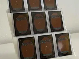 9 Card Top Loader Display Stand for TCG