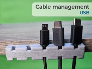 USB Kabelhalter