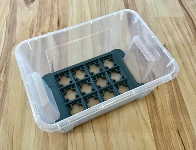 Gridfinity adapter for Ikea Samla box 5l — Фото 2 из 6