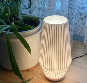 Double Ribbed shade for Bambu Lamp Kit 001