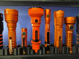 Gridfinity Flashlight Holders