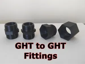 GHT to GHT Fittings Adapters Garden Hose Thread