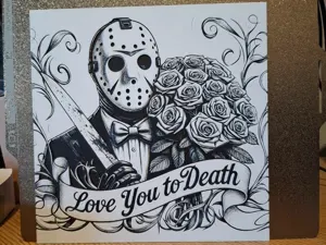 Voorhees - love you to death - hueforge