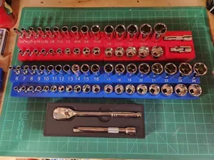 H&H Organizers for Quinn 3/8" Master Socket Set