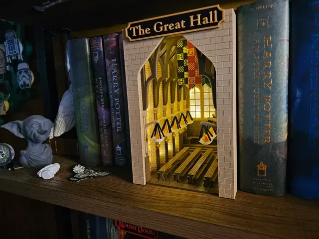 Harry Potter The Great Hall Book Nook — Фото 8 из 10