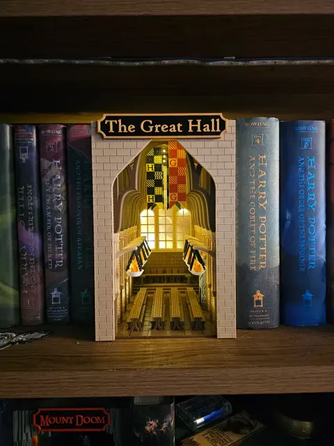 Harry Potter The Great Hall Book Nook — Фото 6 из 10