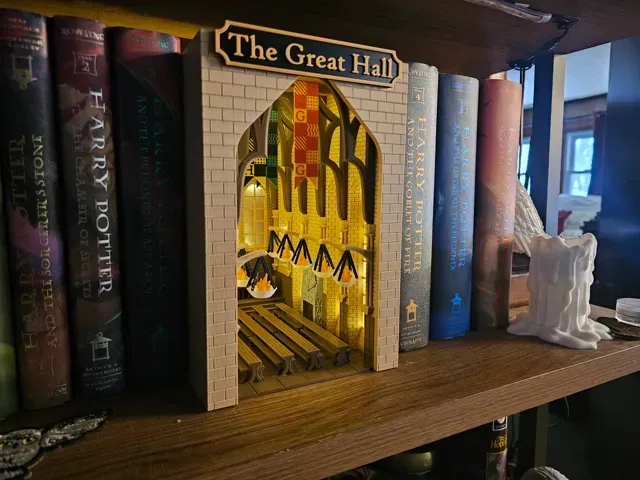 Harry Potter The Great Hall Book Nook — Фото 7 из 10