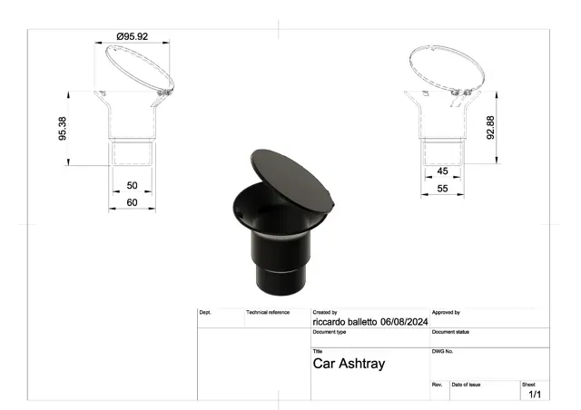 Car Ashtray — Фото 5 из 8