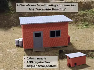 The Trackside Building - HO-Scale Edition