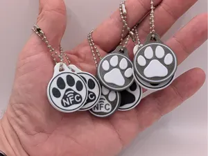Compact NFC Dog Tag
