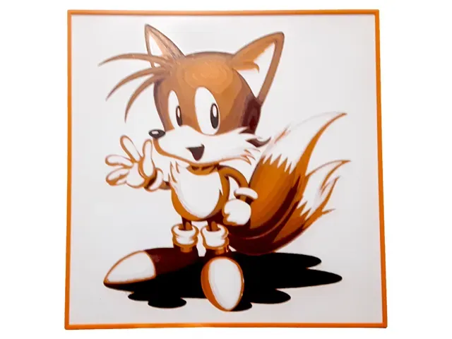 Tails the Fox Hueforge Sonic the Hedgehog Orange