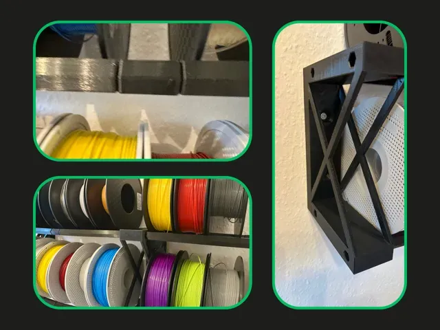 Modular Filament Rack – 3D Printable System — Image 2 of 4