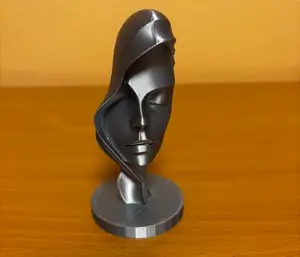 Modern art decoration of a beautiful woman face