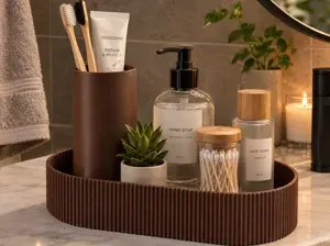 Modern Bathroom Vanity Organizer.