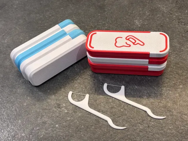 Pocket Travel Floss Toothpick & Swab stackable box — Фото 3 из 5