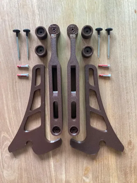 Modular Wall-Mounted Board Rack – Skate, Surf, Ski — Фото 2 из 11