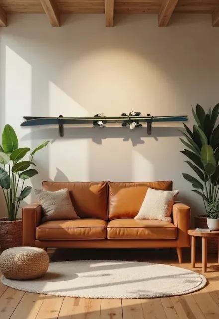 Modular Wall-Mounted Board Rack – Skate, Surf, Ski — Фото 8 из 11