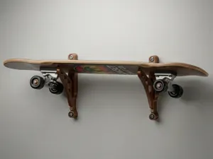 Modular Wall-Mounted Board Rack – Skate, Surf, Ski