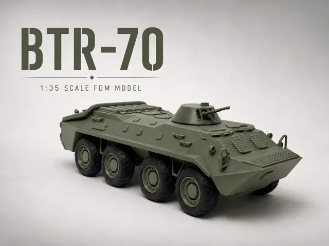 1/35 Soviet BTR-70 Armored Personnel Carrier