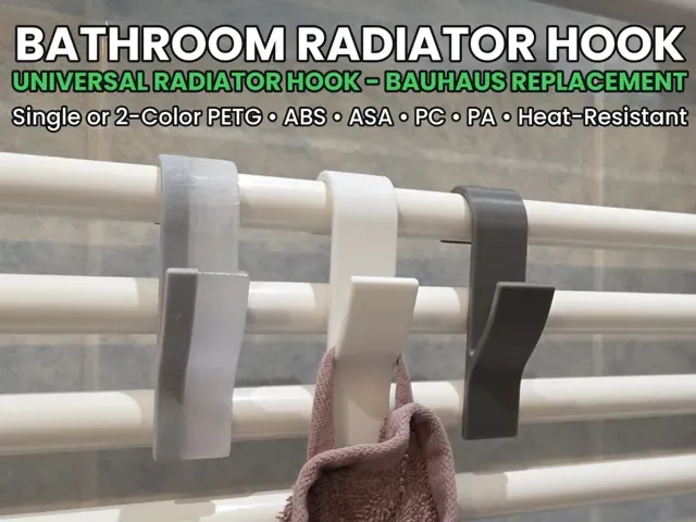 Bathroom Radiator Hook