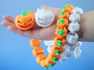 Flexi Pumpkin Snake Articulated